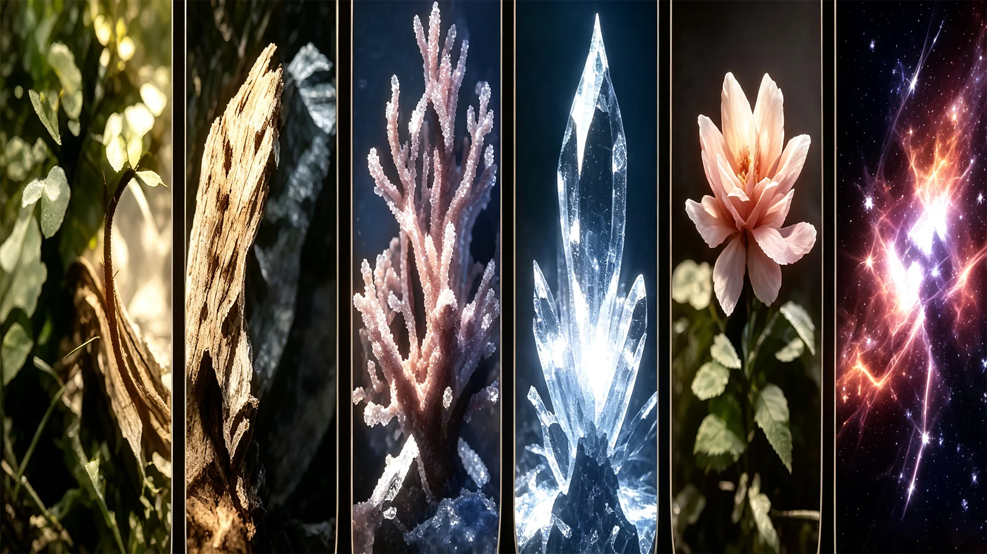 自然物(古树/巨石/珊瑚/水晶/花朵/星云)